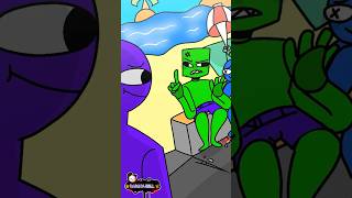 have a nice summer with rainbow friends animation meme shorts flipaclip animation capcut meme [upl. by Curt275]