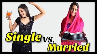 Single VS Married  Anisha Dixit  Rickshawali [upl. by Brodeur]