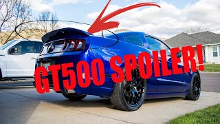 Speedform GT500 Spoiler Install [upl. by Vincenz688]