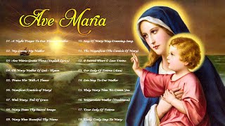 Classic Marian Hymns Sung in Gregorian Ambrosian And Gallican Chants  Ave Maria  Ave Maris Stella [upl. by Anelad]