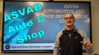 ASVAB Auto and Shop Information 2024 [upl. by Mia]