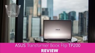 ASUS Transformer Book Flip TP200 2 in 1 REVIEW [upl. by Melvina]