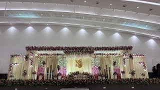 Contemporary Reception Decoration  GKS Convention Centre  Avadi [upl. by Bensen]