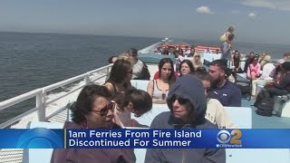 Fire Island Ferry Changes [upl. by Sucramat]