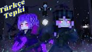 Rainimator THE BRAVE  War of the Ender Kingdoms Ep 1 Minecraft Animation Series Türkçe Tepki [upl. by Koch]