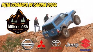 XII Ruta 4x4 Comarca de Sarria 2024 ¡¡Off Road en estado puro [upl. by Portingale290]