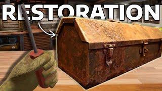 I RESTORED Ancient Items in VR and It Was SATISFYING [upl. by Bohon]