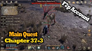 Main Quest Chapter 373 l F2p l Night Crows [upl. by Dviad672]