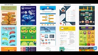 Cómo hacer una infografía en easelly [upl. by Keryt]