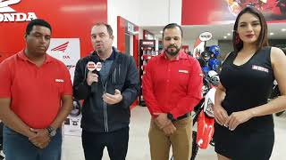 LANZAMIENTO DE NUEVA MOTO HONDA NAVI DIDEMO HONDURAS [upl. by Alanah]