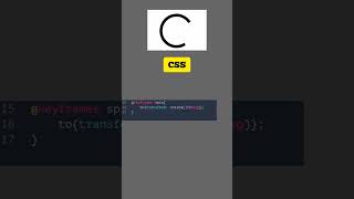 Creating A Loading Spinner Using CSS  CSS Animation  CSS shorts cssshorts cssanimation [upl. by Anehs]