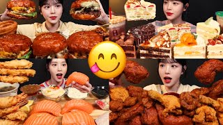 EAT WITH BOKI MUKBANG COMPILATION  VARIOUS FOOD EATING SHOW 💯 SATISFYING SOUND [upl. by Ahsinrats]