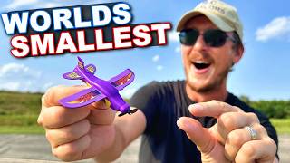 WORLDS SMALLEST Airplane  Air Hogs mini plane [upl. by Erroll]