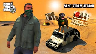 GTA 5  The End Of Los Santos 😱  Biggest Sandstorm Attack  Gta 5 Tamil  CMD Gaming [upl. by Idas30]