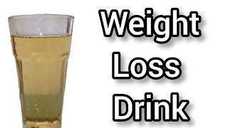 Weight Loss Drink  Belly Fat Burner Drink [upl. by Anaitsirk936]