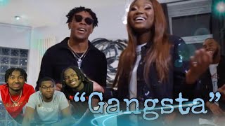 AMERICANS REACT TO Darkoo  Gangsta ft One Acen Gangstaway [upl. by Noseyt]