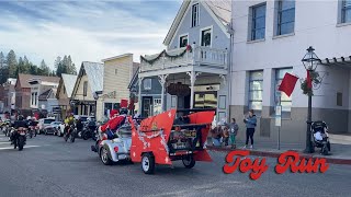 Nevada County Toy Run  Nevada City [upl. by Cohberg]