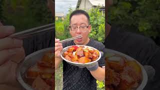 Lobster tails in seafood boil sauce food shortvdeo [upl. by Ialohcin]