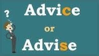 Advice vs Advise  Difference between Advice and Advise English Grammar Learning  Letstute English [upl. by Anam]