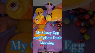 The Crazy Egg and Yellow Duck Morning Jokecolorful asmrvideo [upl. by Anib]