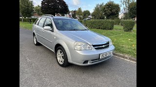 Chevrolet Lacetti 18 SX 5dr PETROL AUTO ESTATE ULEZ [upl. by Meave363]