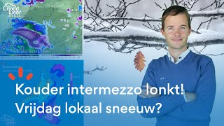 LIVE Tijdelijk kans op SNEEUW richting het WEEKEND Daarna opening voor de winter [upl. by Stevana950]