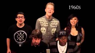 EVOLUCION DE LA MUSICA agrupacion vocal PENTATONIX [upl. by Ariada439]