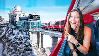 Our Unexpected Journey to Europes Highest Train Station [upl. by Muffin]