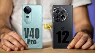 Vivo V40 Pro Vs OnePlus 12  Which is better [upl. by Ferrigno]