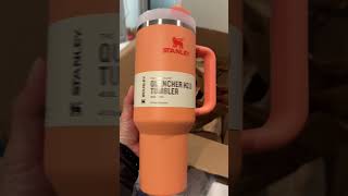 Unboxing Stanley new Nectarine New Stanley release stanleycup stanleytumbler unboxing [upl. by Letniuq312]