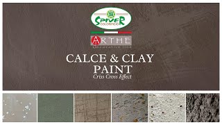 CALCE amp CLAY PAINT  Criss Cross Effect [upl. by Roath]