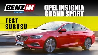 Opel Insignia Grand Sport test sürüşü  Benzin TV 2017  English subtitled [upl. by Darryn]