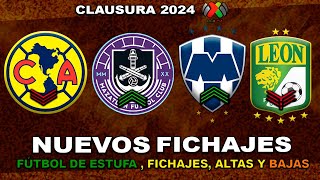 ✅ NUEVOS FICHAJES CONFIRMADOS LIGA MX CL2024  CABECITA A MONTERREY ÉRICK AGUIRRE AL AMÉRICA [upl. by Liponis]