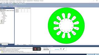 Design High Speed Motor PMSM with ANSYS Electronic v182 part1 [upl. by Enaej]