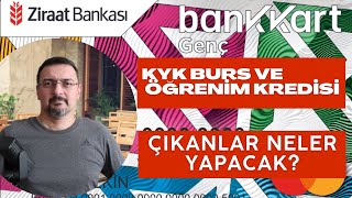 KYK BURS VE ÖĞRENİM KREDİSİ ÇIKANLAR NELER YAPACAKLAR GSB BURS [upl. by Ednalrim]