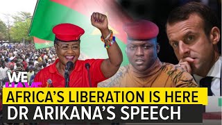 Dr Arikanas Powerful Speech in front of Ibrahim Traore Shocks the World [upl. by Allin]