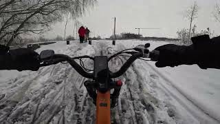 Lankeleisi X3000 MAX AWD eBike Snow Mud Sleet amp Puddles Test [upl. by Chiquia]