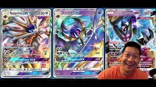 New Lunar Javelin LUNALA GX Deck The Strongest Lunala Yet Combos With TURBO STRIKE Solgaleo GX [upl. by Eigla]