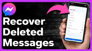 How To Recover Deleted Messages In Messenger [upl. by Judi]