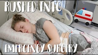 Rushed Into Emergency Surgery Not Clickbait  Chronic Illness Vlog [upl. by Aeuhsoj226]