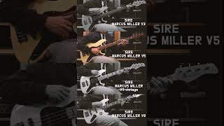 SIRE Marcus Miller V3 vs V5 vs V7 vintage vs V8 [upl. by Thebault]