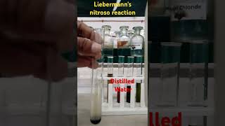 Liebermanns nitroso test for Phenol Test for Phenol class12 chemistry experiment [upl. by Tamah]