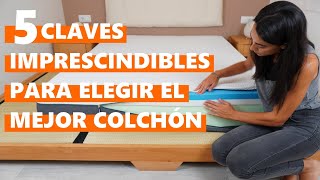 5 claves para elegir tu colchón y comprar sin equivocarte [upl. by Addi]