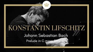 Johann Sebastian Bach Prelude C Minor BWV 999 Konstantin Lifschitz [upl. by Farver355]