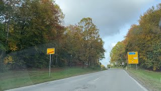 Starnberg to Munich Autobahn A96 Driving  Autumn 2024 4K HDR Video [upl. by Aierb]