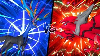 Minecraft YVELTAL VS XERNEAS   PokeSorte ‹ Ine › [upl. by Allac61]