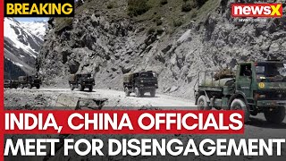 IndiaChina Military Talks Seek Final LAC Disengagement in Depsang Demchok  NewsX [upl. by Sitoiganap]