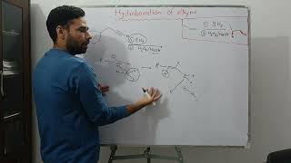 Hydroboration of alkynes [upl. by Johm]