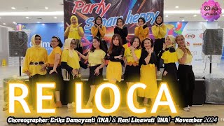 RE LOCA  Line Dance  Citimall Class [upl. by Eened]