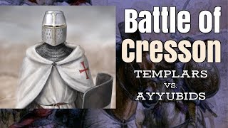 140 Templars vs 7000 Saracens  Who Wins [upl. by Custer]